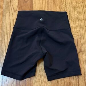 lululemon athletica Women's Black Bike Shorts